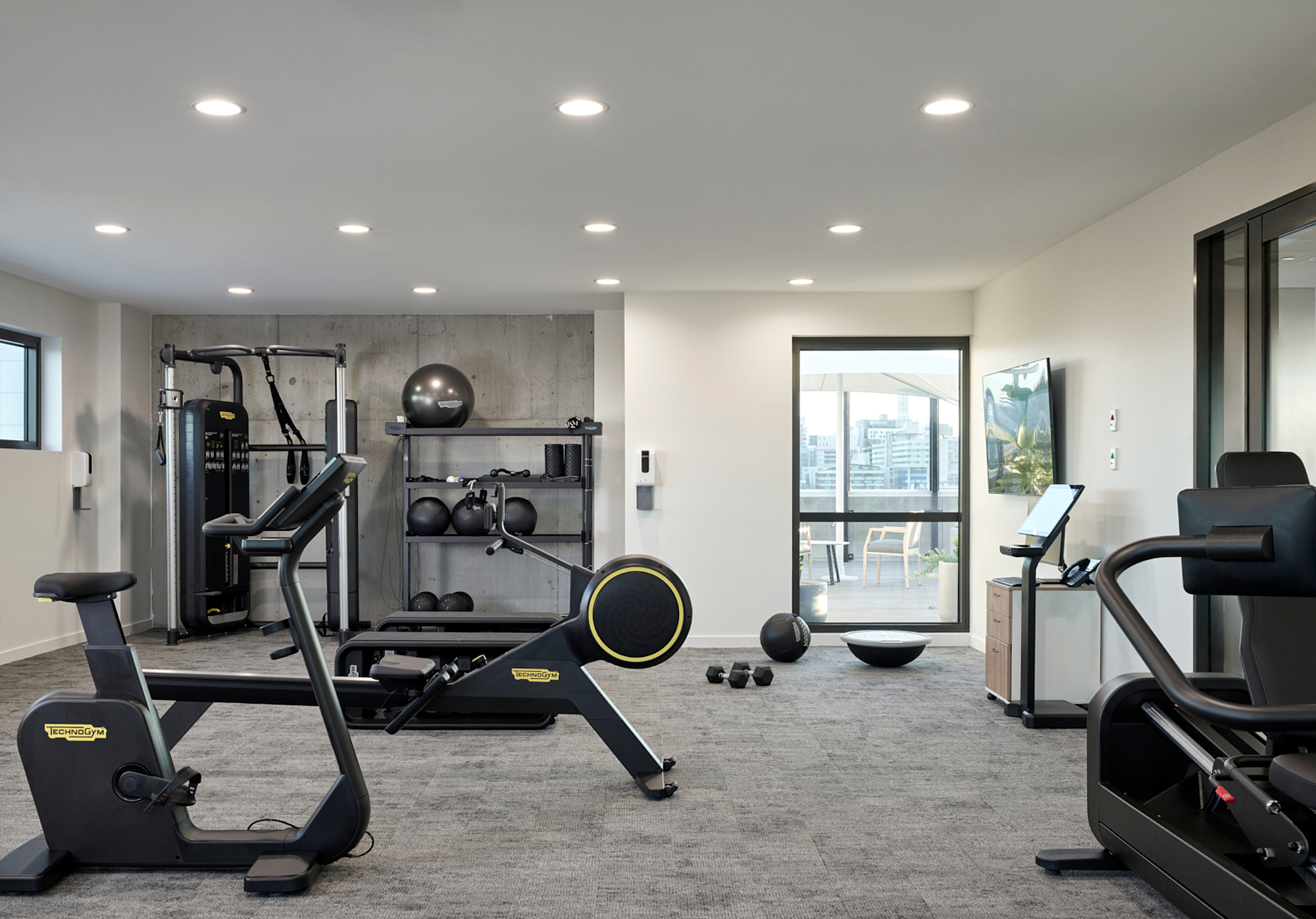 Avive Healthcare Brisbane gym fitout medical wellness exercise rehabilitation area healthcare construction Queensland Australia Kingdom Projects