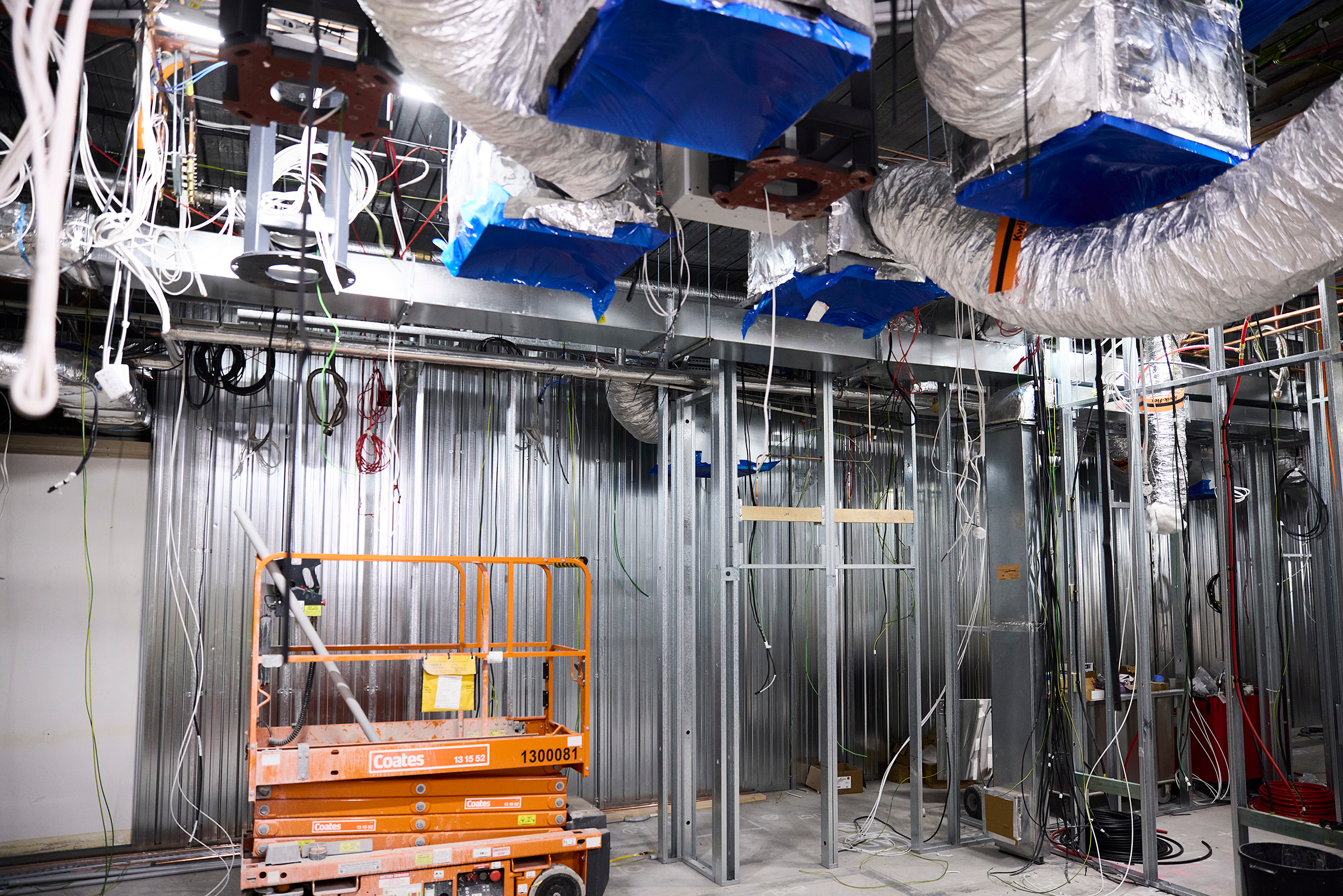 Steel framing hospital construction Cabrini Hospital Malvern structural framing healthcare fitout Melbourne Victoria Australia Kingdom Projects