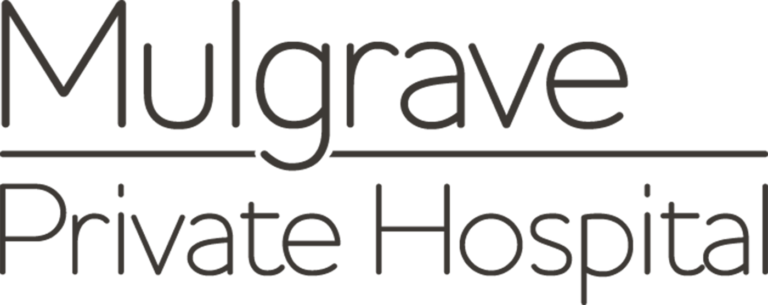 Mulgrave Private Hospital logo healthcare facility hospital branding Melbourne Victoria Australia clinical services hospital group